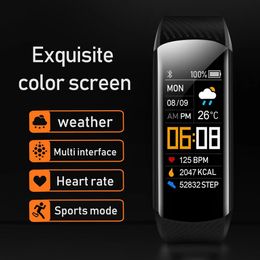 Devices C5S Smart Wrist Watch Band Sports Ip67 Waterproof Fitness Bracelet Oxygen Heart Rate Monitor Blood Pressure for IOS Android New