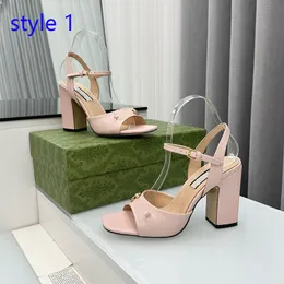 Women Dress Shoes Fashion Luxury designer Women Sandals Genuine Leather High heeled sandals Lady Wedding Party Club Metal 8.5CM Sexy High Heels big size 41