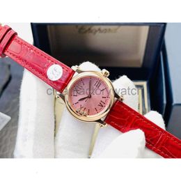 chopares watch Chopar Wrist Watches Women Elegant 2024 New High Quality Top Luxury Brand Clock 5H3V Diamond watch Fashion leather Strap waterproof with box high