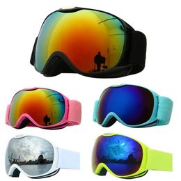 Goggles Children's Ski Goggles for 414 years old Boy and Girl Double Layer Anti Fog Outdoor Skiing