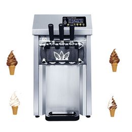 Floor Standing Gelato Hard Soft Ice Cream Machine High Quality Large Capacity Snack Food Factory Fruit Model Number