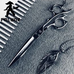 FnLune 6 65 675 Inch ATS34 Professional Hair Salon Scissors Cut Barber Accessories Haircut Shear Hairdressing Tools 240110