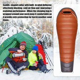 Sleeping Bags Winter Down Bag Adult Mummy Warm Portable Suitable For Camping TripsL240113