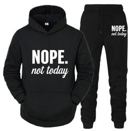 Men Women Sport HoodiesSweatpants 2Pcs Tracksuit Set Casual Hooded Sweatshirt s Hoody Suit Sportwear Outdoor Clothing 240111