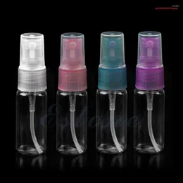 Storage Bottles Sdotter 1pc Random Color 10ml Mini Protable Empty Plastic Perfume Atomizer Atomiser Spray Bottle Drop