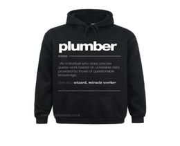 Men039s Hoodies Sweatshirts Plumber Definition Hoodie Funny Plumbing Job Gift Tee Slim Fit Long Sleeve Fitness Tight Men Hood8735346