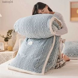 Blankets Winter Warm Blanket for Bed Artificial Lamb Cashmere Weighted Blankets Plush Bedspread Duvet Cover