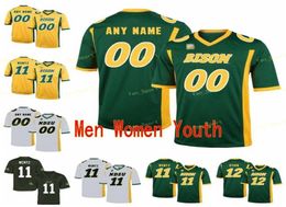 College Jerseys NDSU Bison 10 Lance Dunn 11 Carson Wentz 11 Sproles 12 Easton Stick 16 Urzendowski Custom Football Stitched2019001