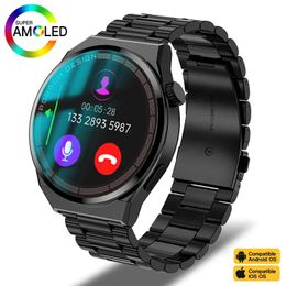 Watches 2022 New AMOLED Smart Watch Men Custom Dial Watch GT3 PRO Bluetooth Call Bracelet Women Waterproof Smartwatch For Huawei Xiaomi