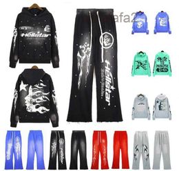 Designer Hellstars Hoodie Mens and Womens Hooded Sweatshirt t Shirt American Casual Pants Tracksuits A3XX