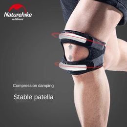 Pads Naturehike Double Position Adjustable Patella Compression Kneepad Professional Sports Running Basketball Knee Support