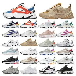 NEW MONARCHS the M2K Tekno Dad Sports Ru Shoes Top quality Women Men Designer Zapatillas White Sports Trainers Sneakers