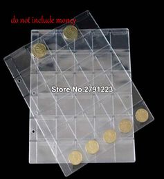 30 Pockets Pages Holders Folder Sheets For Classic Coin Storage Collection for coinlt34mmleather not included2188764