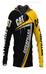 Racing Cat Cycling Suit Hooded Sweater Club Coat 3d Printed Couple Loose Automobile Team Work Clothes Sweatshirt9605961