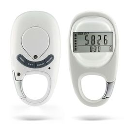 Portable Walking Distance Exercise Pedometer Fitness Activity Step Counter Sports for Step Fitness Camping Hiking 240111