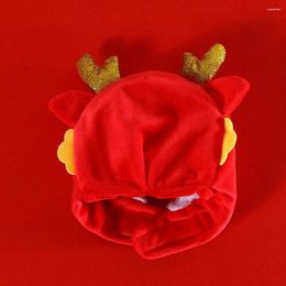 Dog Apparel Pet Hat Dragon Head For Cats Year Party Cat Puppies