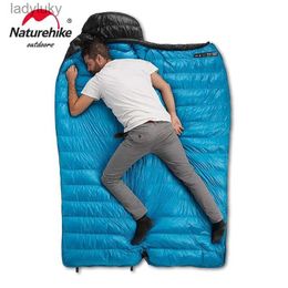 Sleeping Bags Naturehike cw400 Bag Lightweight Goose Down Winter Ultralight Hiking Camping BagL240112