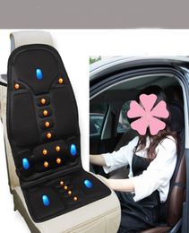 12V Massage and Heating Car Seat Covers Universal Fit SUV sedans Chair Pad Cushion antiskid with 5 Motor Body Driving7440165