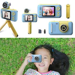 Accessories Mini Cartoon Camera 1080p 2.4 Inch Ips Digital Cameras Kids Camera 40mp Hd Video Camera Video Recorder 8gb 16gb 32gb Memory Card