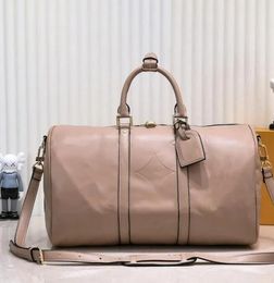 Designer bag 2024 Fashion Duffel tote Bags women/men Female Travel Embossing Leather Handbags Large Capacity Holdall Carry Luggage Weekender shoulderbag 001#