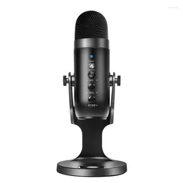 Microphones Condenser Microphone USB Philtre For Laptop Pc Recording Broadcast And Game