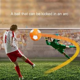 Curve Swerve Soccer Ball Magic Football Toy for Children Perfect for Outdoor Match Football Trainingor Game 240111