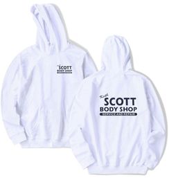 Men039s Hoodies Sweatshirts ScoBody Shop Pullover Hoodie One Tree Hill Car Mechanic Loose Hooded Sweatershirt6983926