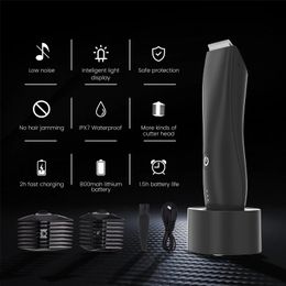 Professional Hair Clipper Rechargeable Beard Trimmer Cutting Machine Electric Shaver For Body Shaving Safety Razor 240110