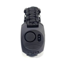 Bracelets Umbrella Rope Compass Whistle Watch Bracelets Outdoor Survival Slarm Button Wristband for Men Jewelry