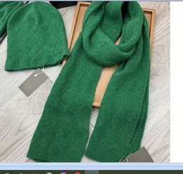 2024 high quality Winter Warm fashion soft Hats and Scarves Sets with quilting pattern knitting cotton free size the same size