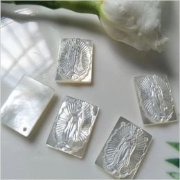 Beads 15pcs/lot Natural Virgin of Mother of Pearl Shell for DIY Jewellery