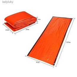 Sleeping Bags Outdoor Camping -Emergency Sleeping Bag Body Thermal High Quality Waterproof Camping Hiking -Emergency Sack Survival EquipmentL240111