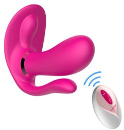 Auto Heating Remote Pants vibrator Gspot Clitoris Anal Triple Stimulating Sex Toys for Women Strap on Wearable dildo C181123016017363