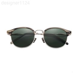 Vintage Sunshade Polarised Acetate Frame Sunglasses Anti-glare Sun Women Men Driving Glasses