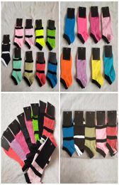 Fashion Unisex Socks Short Socks Adult Ankle Sock Cheerleader Socks Multicolors Good Quality Cotton with Tags1465400