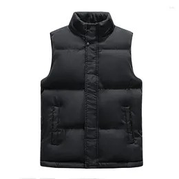 Men's Jackets Men Padding Cotton Vest Warm Jacket Trendy Eiderdown Thickened Windbreak Padded Chamarras Para Hombre