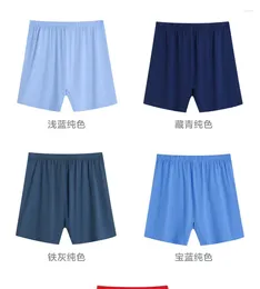 Underpants Middle-aged And Elderly Underwear Men's Cotton Old Man Boxers All Loose Large Size Shorts