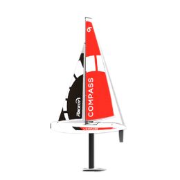 compass 7911 2 4g remote control wind sailing boat unpowered big size sailboat rc boat model