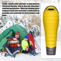 Sleeping Bags Camping Ultralight Bag Down Waterproof Lazy Portable Storage Compression Slumber Travel Sundries BagL240113