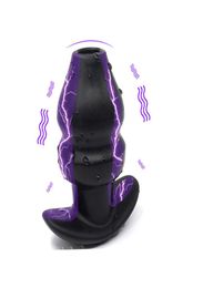 Electro Prostate Massager Silicone Butt Plug Multifunction Anal Beads For Man Women Dildo Masturbator Anal Extender Sex Toys Y19078777726