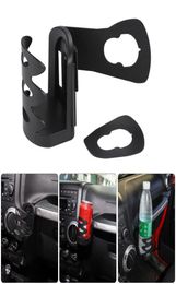 Black Car Bracket Car Water Cup Holder Section A For Jeep Wrangler JK 20122017 Car Interior Accessories4839749