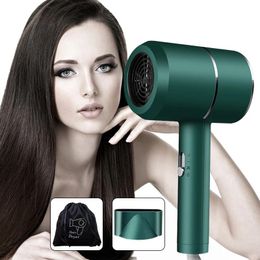 Dryer 500W Hairdryer Brush Lightweight Home Travel Hair Dryer With Diffuser Ceramic Household Styler Fast Drying Travel Blow Dryer