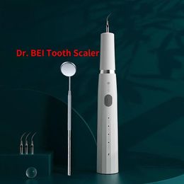 Whitening DR.BEI YC2 Electric Tooth Calculus Remover Tooth Stains Tartar Dentist Teeth Whiten Oral Hygiene Clean Ultrasonic Dental Scaler