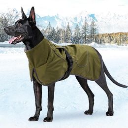 Dog Apparel Winter Jacket For Medium Large Dogs Waterproof Outdoor Pet Clothes Windproof Raincoat Warm Poncho Doberman Shepherd
