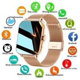 Devices 2022 New Smart Watch Men Women Gift Sport Fitness Health Heart Rate Monitor Bluetooth Digital Smartwatch Wristwatch