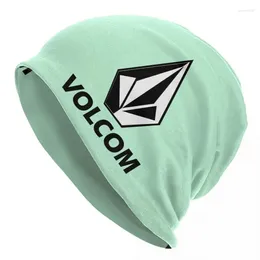 Berets Volcoms Logo Skullies Beanies Caps Cool Winter Warm Men Women Knitted Adult Unisex Bonnet Hats Yera