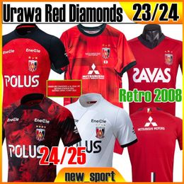 24 25 Urawa Red Diamonds soccer jerseys J1 League ACL final retro 2008 Vintage Camiseta de Futbol classic Football jersey japan Uniform 2023 Home away football shirt