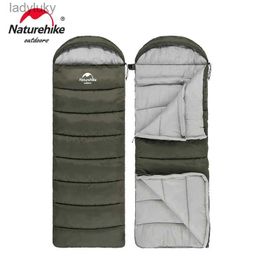 Sleeping Bags Naturehike Sleeping Bag U350S Ultralight Cotton Winter Sleeping Bag Portable Waterproof Outdoor Hiking Camping Sleeping BagL240111