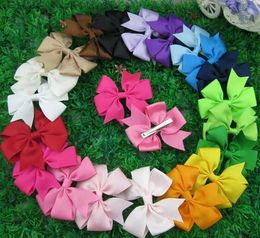 20pcs/ baby ribbon bows WITHCLIP, Baby Boutique hair bows ,Hairclips,Girls' hair accessories BJ