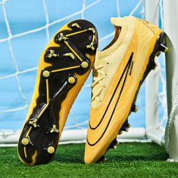 Size 35-45 Men's High-Quality Football Boots FG/TF Futsal Cleats Teenagers Comfortable Soccer Shoes Society Boot 240111